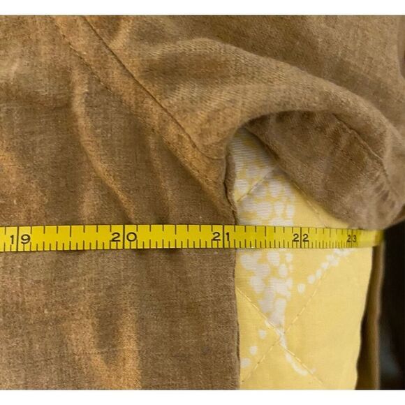 Patagonia Worn Wear Men’s M Brown Organic Cotton Long Sleeve Button Down Shirt - Picture 9 of 9